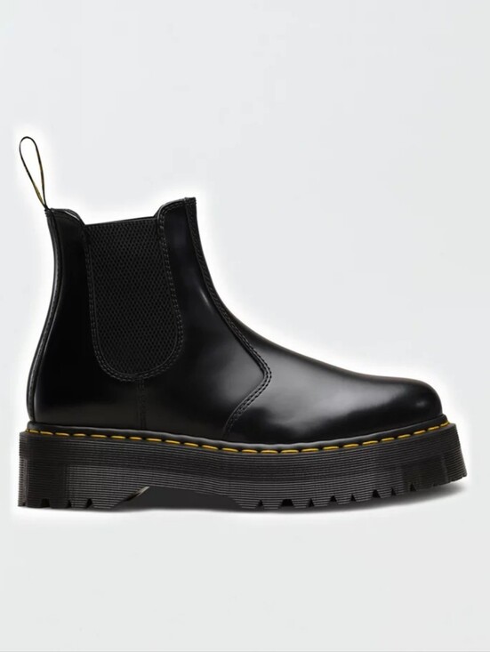Dr. Martens Shoes - Dr. Martens Women's Black Platform Chelsea Boots NWT Size 7